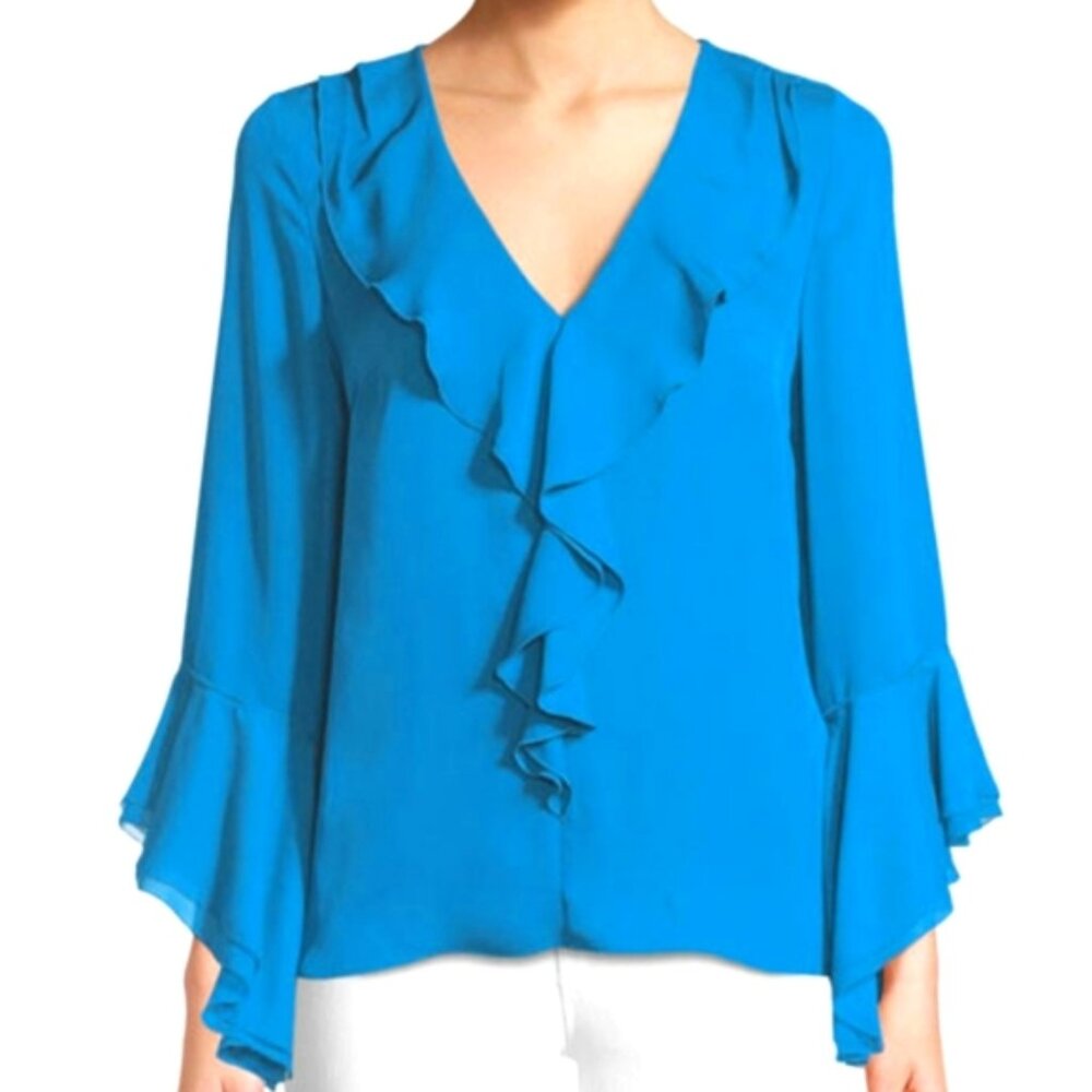 Elie Tahari 100% Silk Top